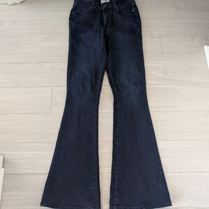 PAIGE Black Flare Jeans